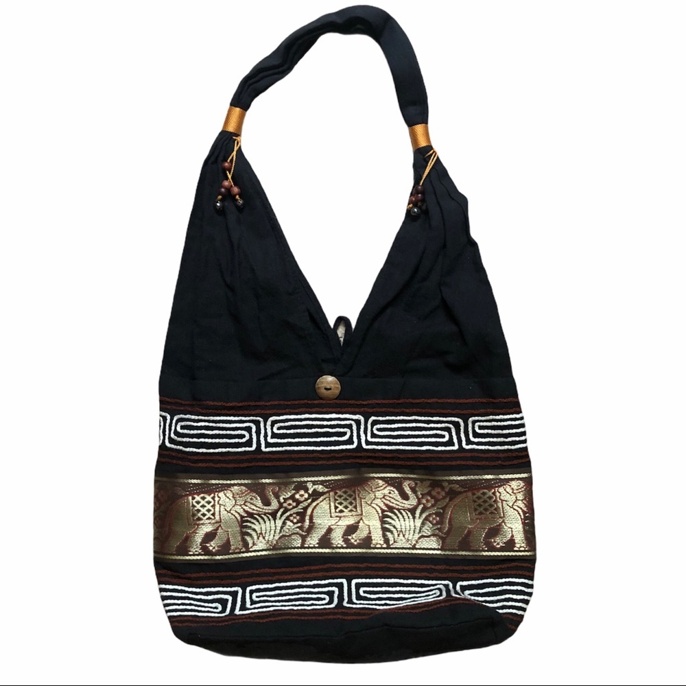 Thai Elephants Shoulder Bag